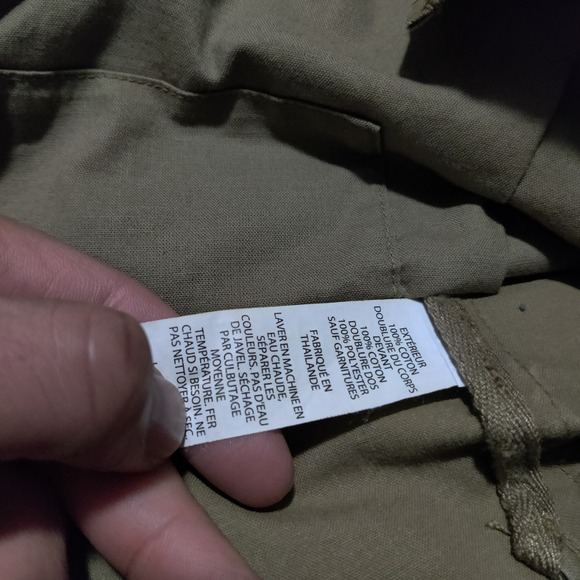 LL Bean Sport Coat Men 50 T Tan Blazer Safari Field Jacket Military Elbow Patch - Picture 3 of 8